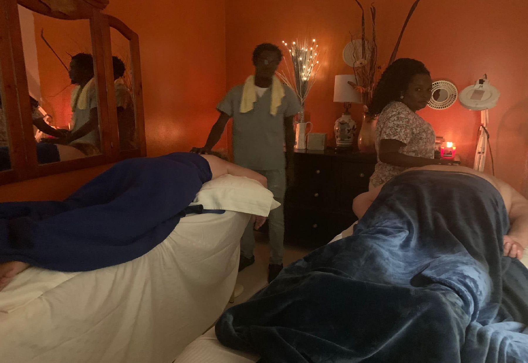 couples massage service st martin